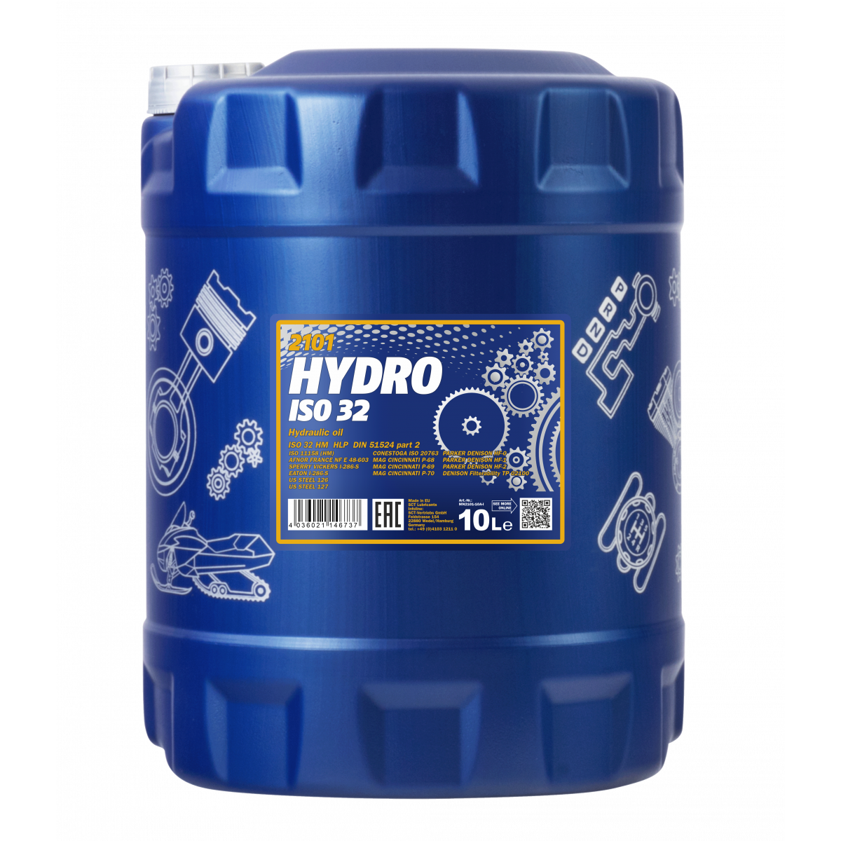 MANNOL Hydro ISO 32 2101 - 10L