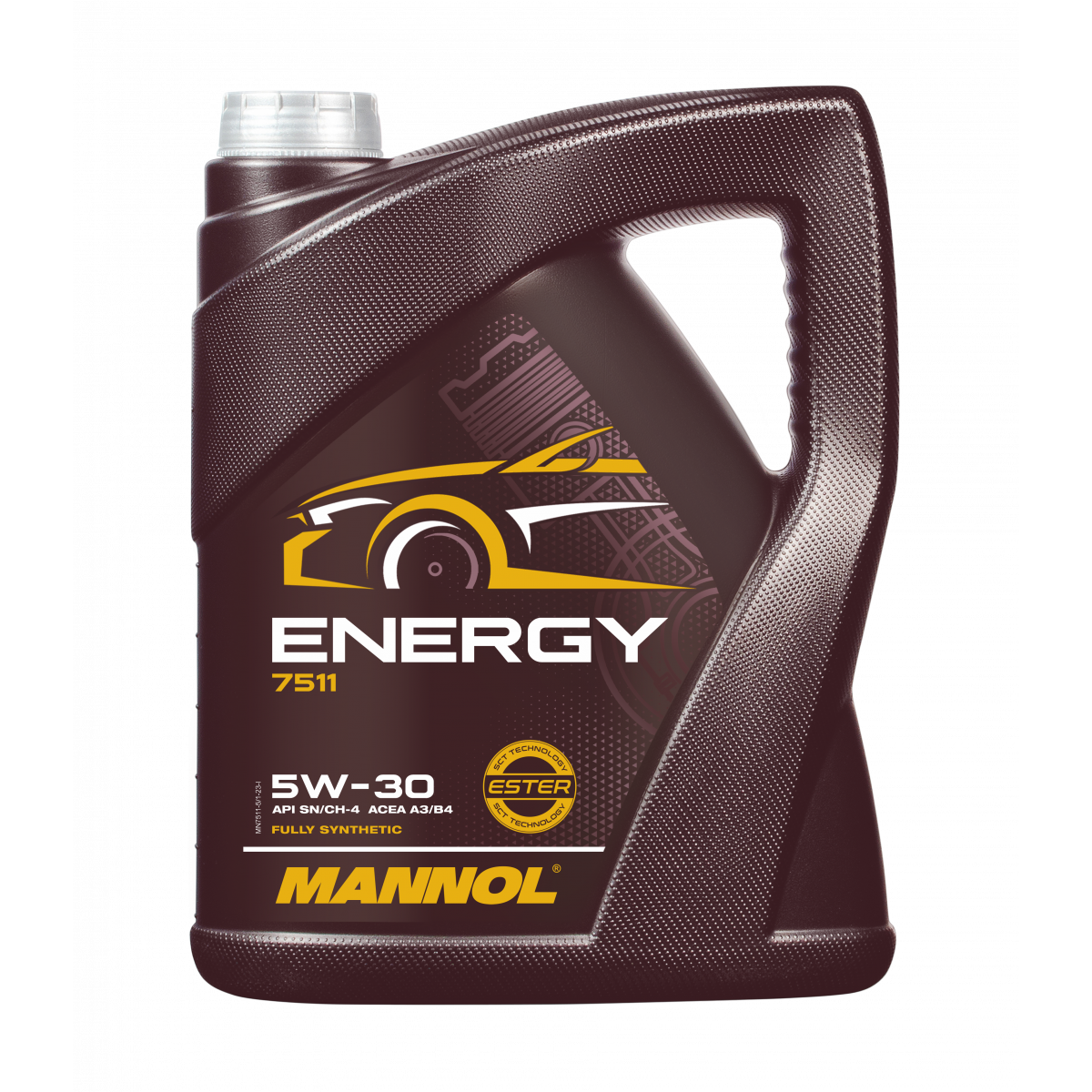 MANNOL Energy 5W-30 7511 A3/B3 Fully Synthetic Engine Oil - 5 Litres