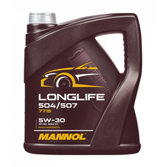 MANNOL Longlife 504/507 5W-30 7715 - 5L