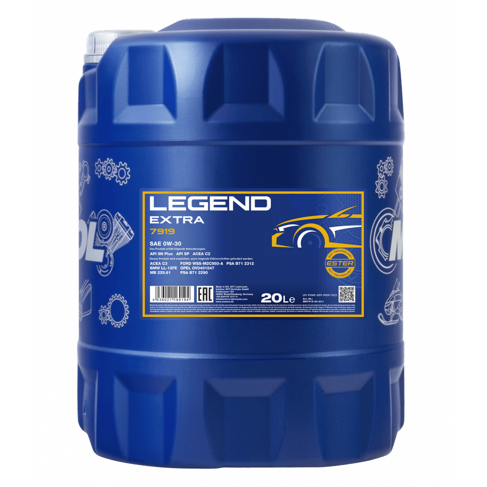 MN7922 Energy Formula LR 0W-30 7922 - 20L