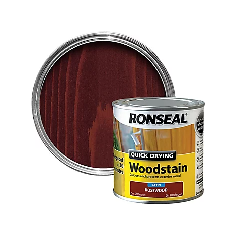 Ronseal Quick Drying Woodstain - Satin