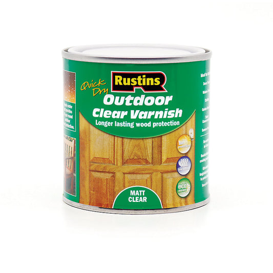 Rustins Quick Dry Outdoor Clear Varnish