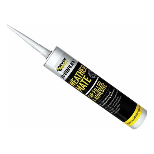 Everbuild Weathermate Sealant Clear T/S, 295ml