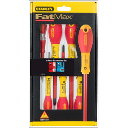 Stanley FatMax Parallel Pozi VDE Screwdriver Set