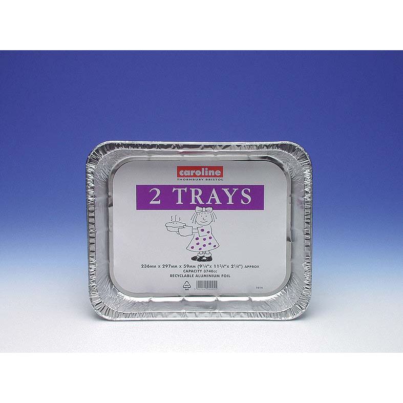 Caroline Foil Tray 2 Pack