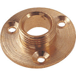 JDS Electricals 1/2" Brass Backplate