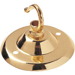 JDS Electricals Brass Ceiling Hook