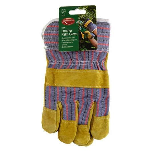 JDS Garden Leather Palm Glove