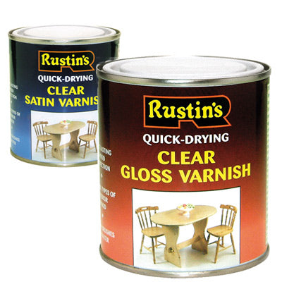 Rustins Acrylic Varnish 500ml Clear Gloss