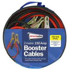 Streetwize Booster Cable with Metal Crocodile Clips