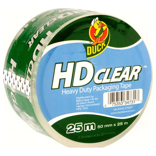 Duck Tape Heavy Duty Clear Packaging Tape