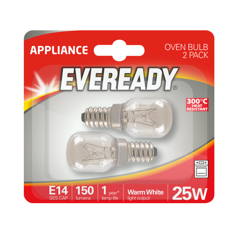 Eveready Oven Lamp 25w SES