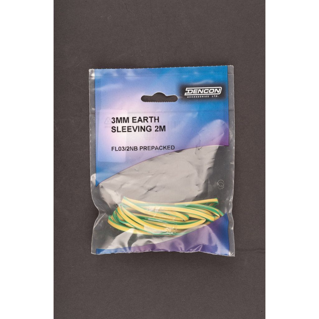 JDS Electricals 3mm Earth Sleeving