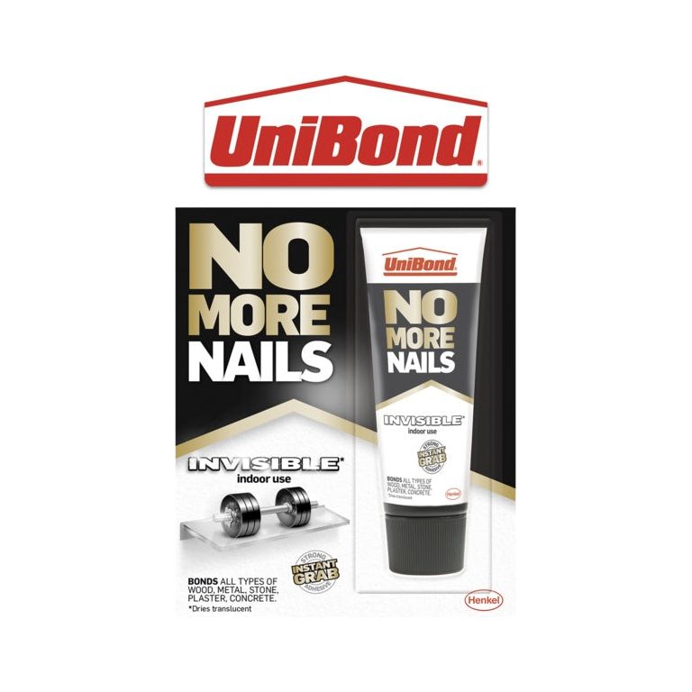 UniBond No More Nails Invisible Mini Tube - 41g