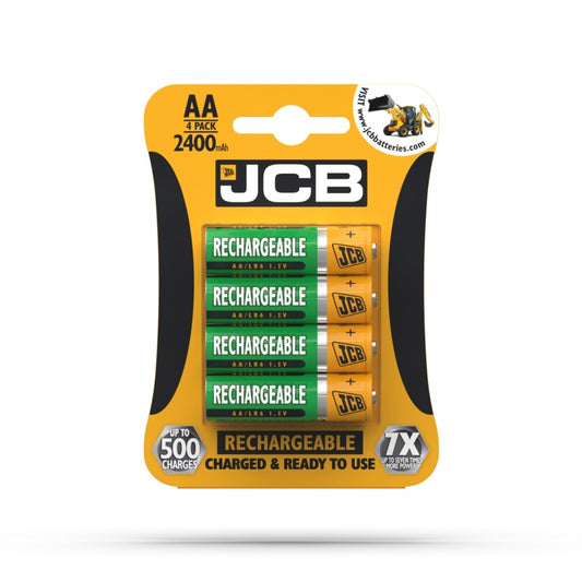 JCB AA Batteries 2400mah