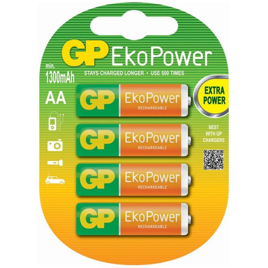 GP AA EkoPower Batteries