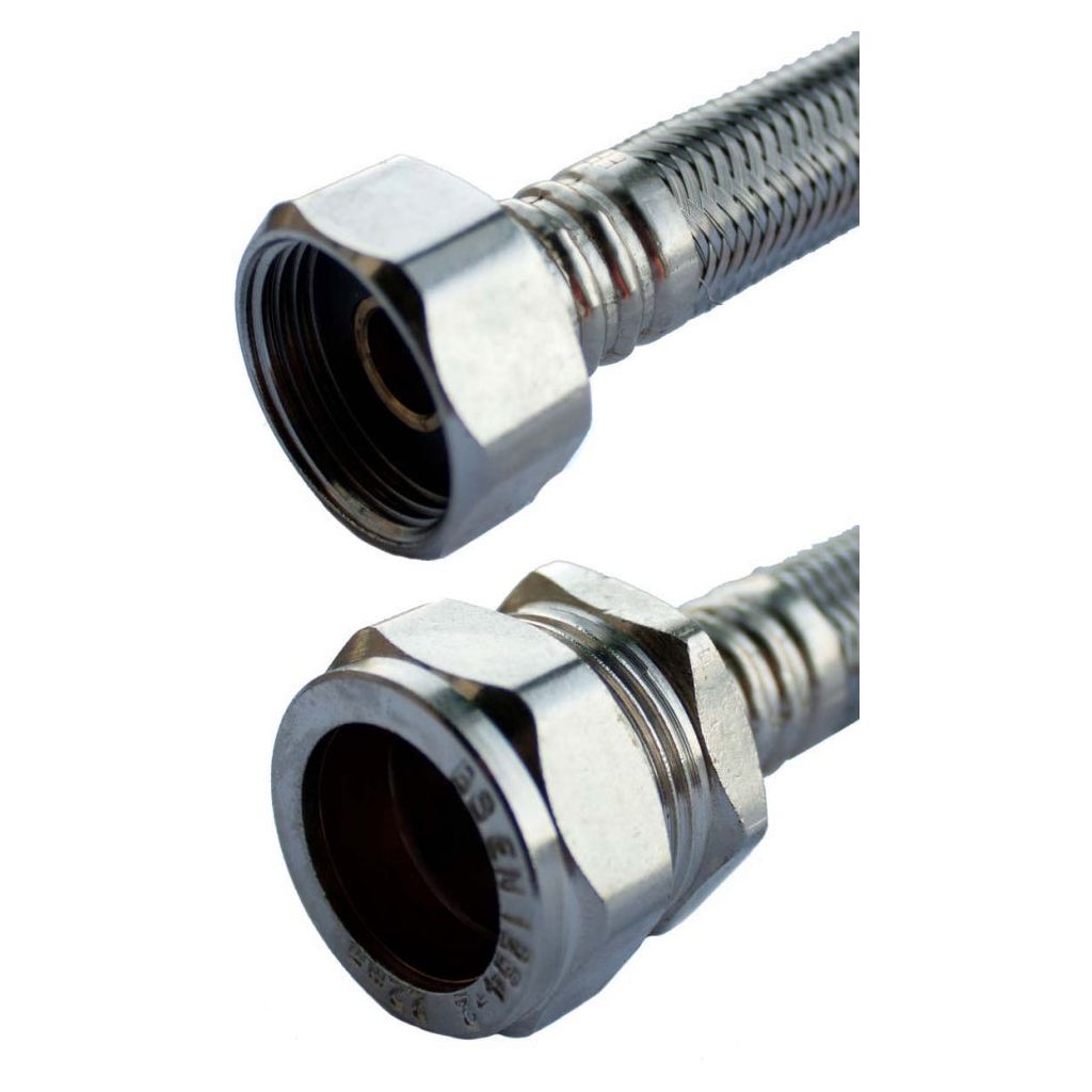 Oracstar Flexi Tap Connector 15mm x 1/2" x 50cm