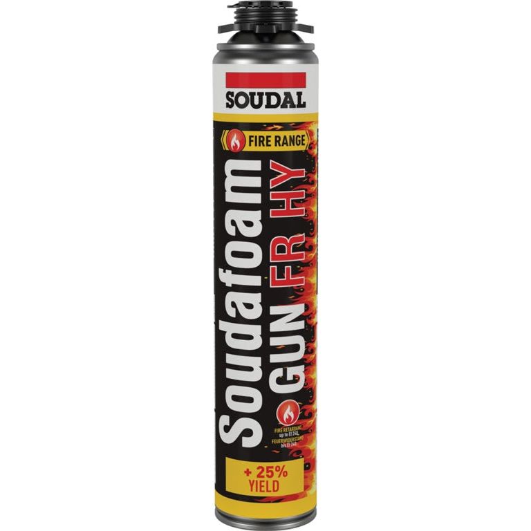 Soudal Soudafoam FR Gun Grade Pink - 750mL