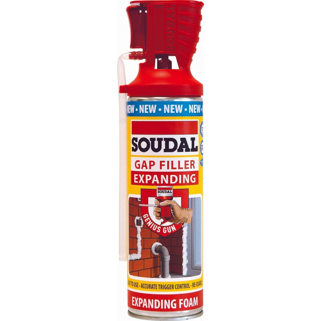 Soudal Genius Gun Gap Filling Expanding Foam - 500mL