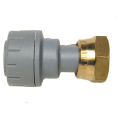 Polyplumb 15mm 1/2" Straight Tap Connector Grey