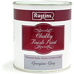 Rustins Chalky Finish 250ml Georgian Grey