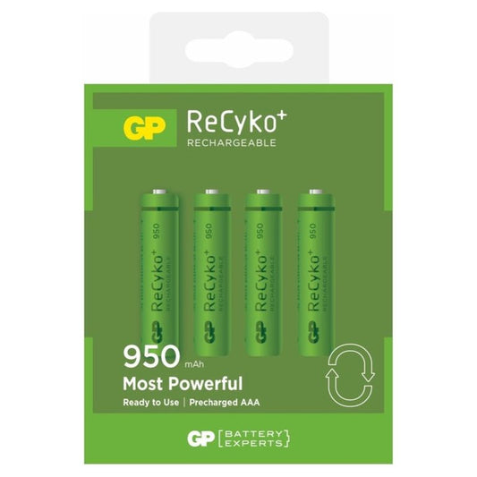 GP Rechargeable Batteries Pack 4