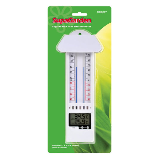 JDS Garden Min/Max Thermometer Mercury Free