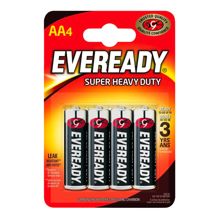 Eveready Super Heavy Duty AA