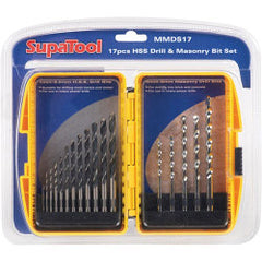 JDS Tools HSS Drill & Masonry Bit Set