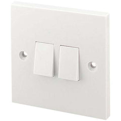 JDS Electricals 10A, 2 Gang 2 Way Switch to BS3676