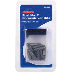 JDS Tools Pozi No.2 Screwdriver Bits