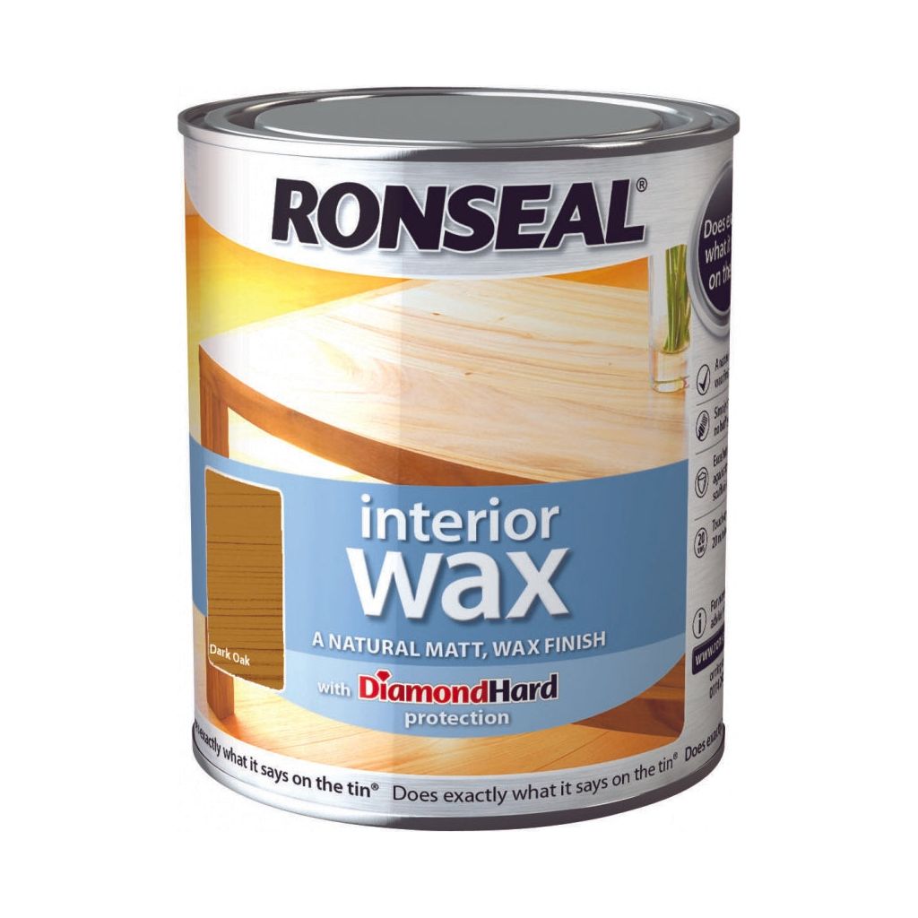 Ronseal Interior Wax - Matt - 750ml