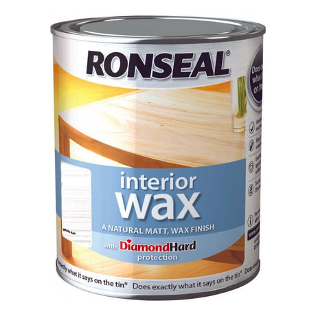 Ronseal Interior Wax - Matt - 750ml