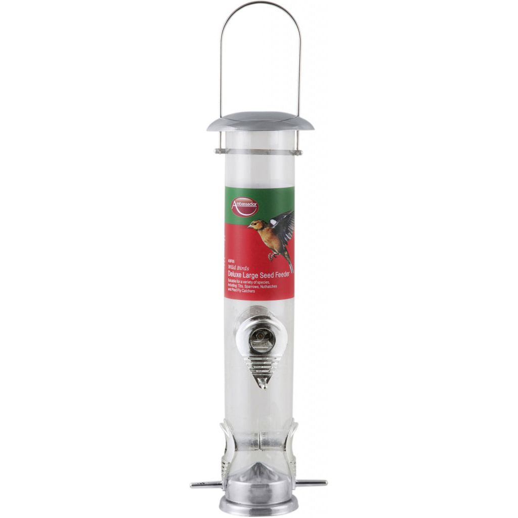 JDS Garden Wild Birds Deluxe Large Seed Feeder