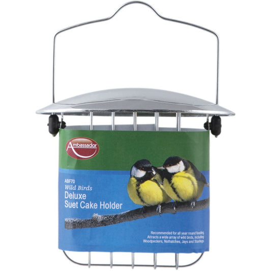 JDS Garden Wild Birds Deluxe Suet Cake Holder