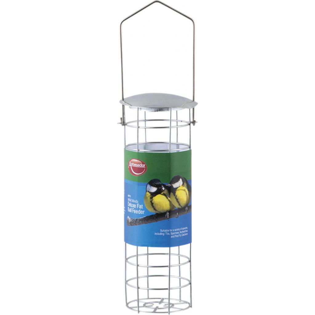 JDS Garden Wild Birds Deluxe Fat Ball Feeder