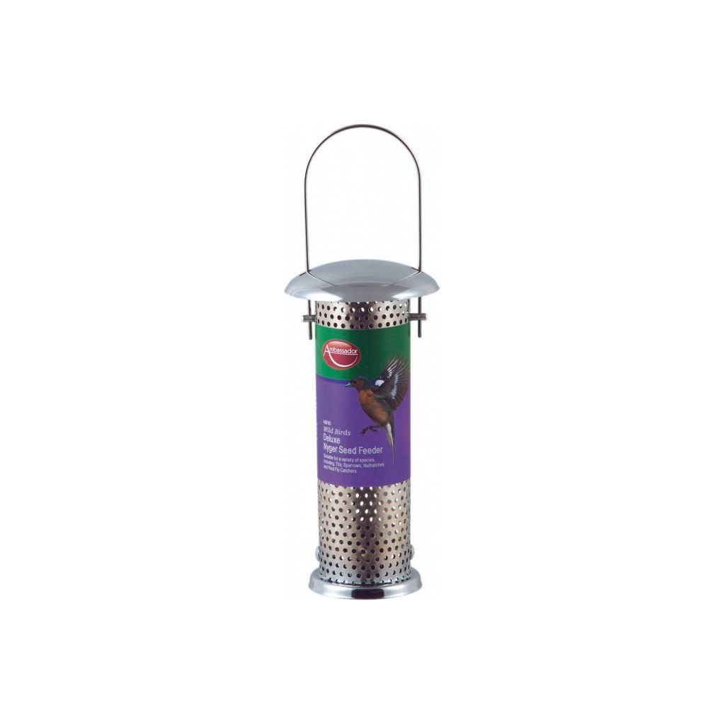 JDS Garden Wild Birds Deluxe Nyger Seed Feeder