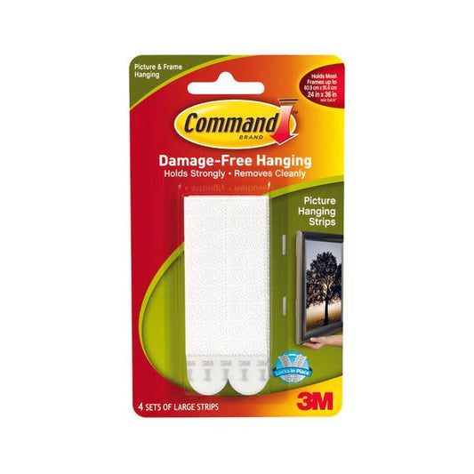 3M Command Large Picture Hang Strips 17206