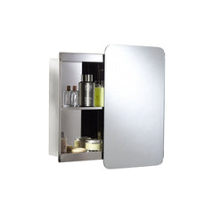 Croydex Medway Sliding Door Stainless Steel Cabinet