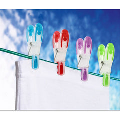 JDS Home Soft Grip Plastic Clothes Pegs