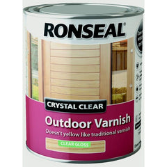 Ronseal Crystal Clear Outdoor Varnish - Matt