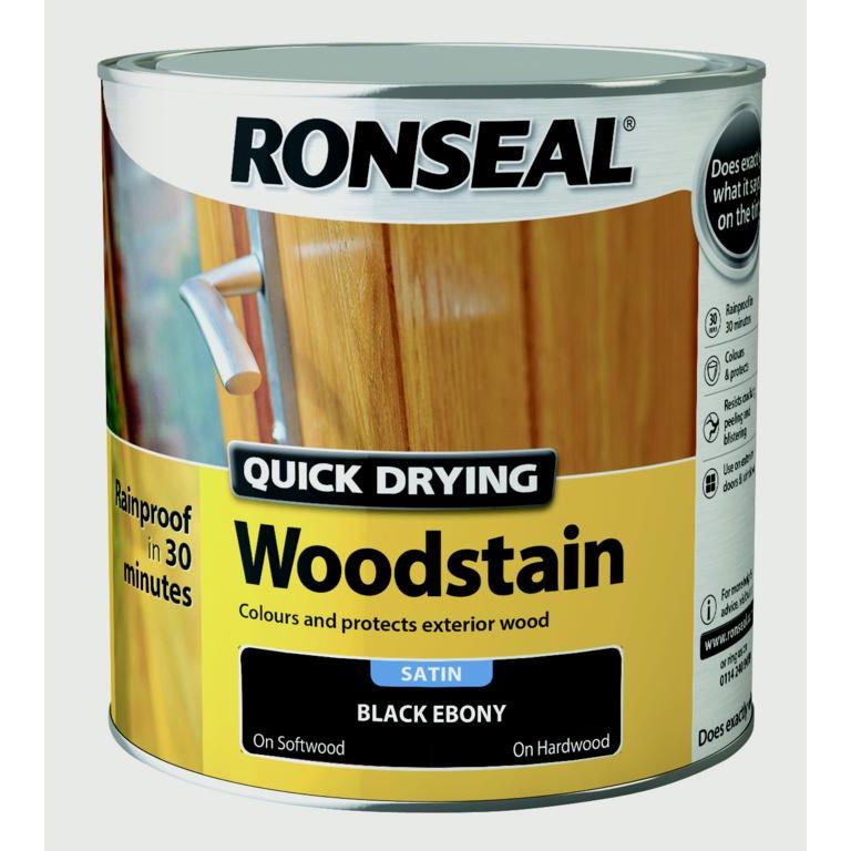 Ronseal Quick Drying Woodstain - Satin