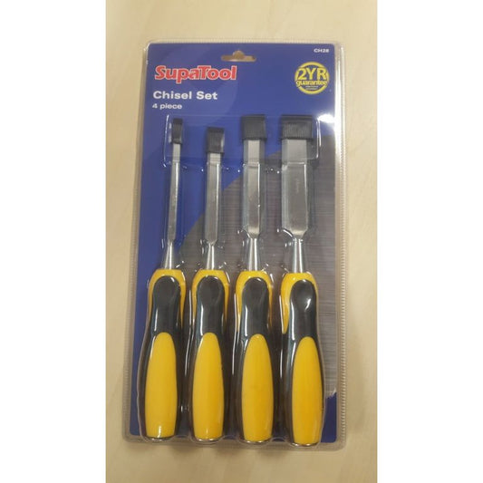 JDS Tools Chisel Set With Bi Material Handles