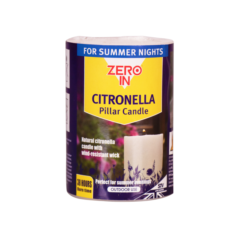 Citronella Pillar Candle