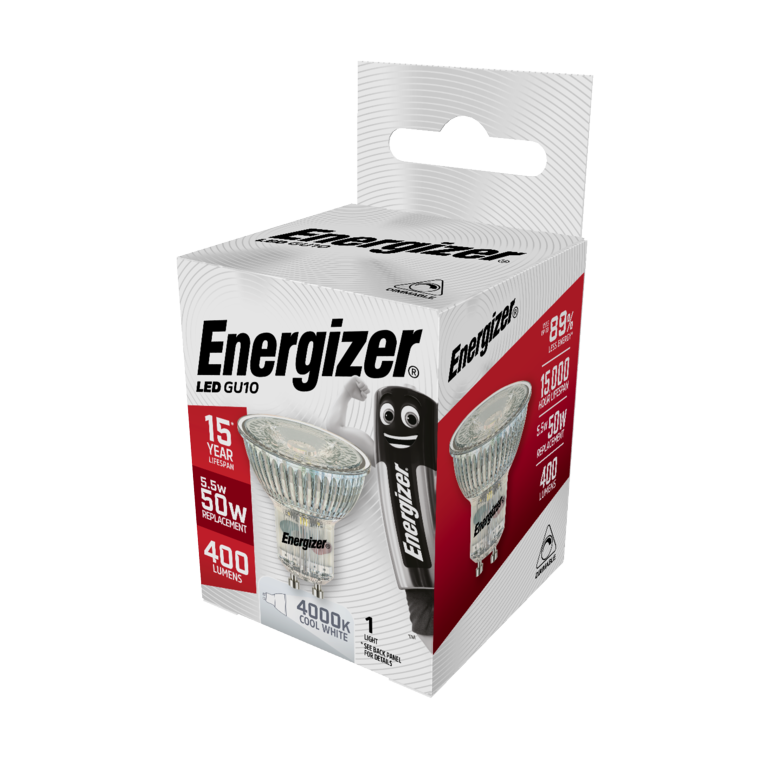 Energizer LED GU10 Cool White Dimm