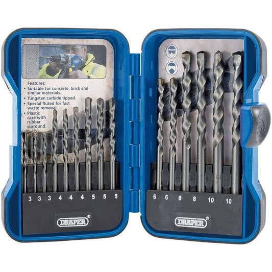 Draper Masonry Drill Bit Set