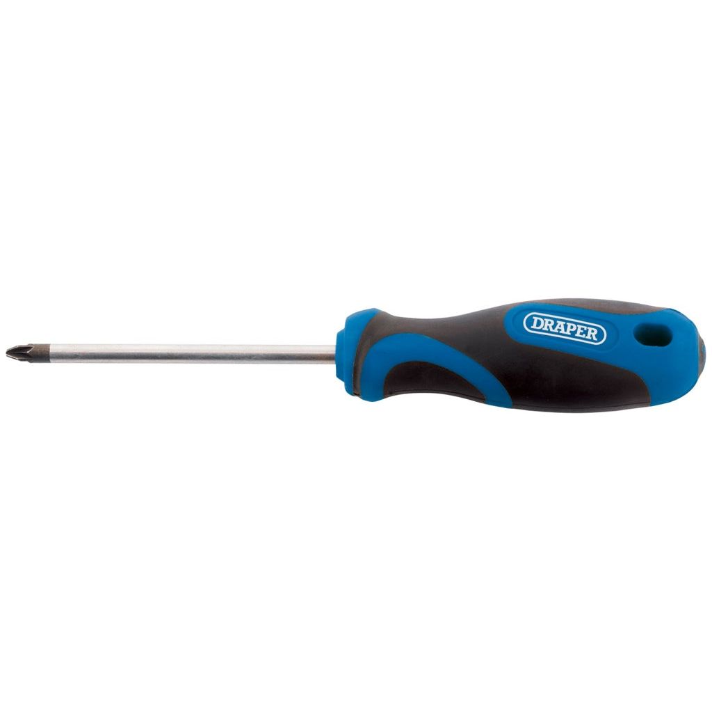 Draper Pozi Type Soft Grip Screwdriver