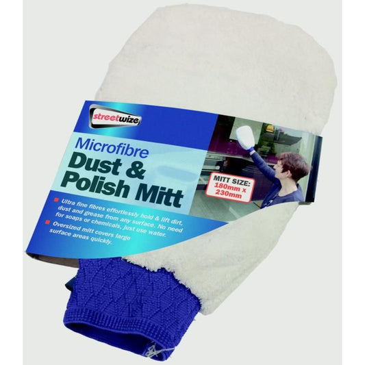 Streetwize Microfibre Dust & Polish Mitt