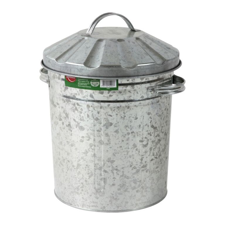 Groundsman Mini Galvanised Bin