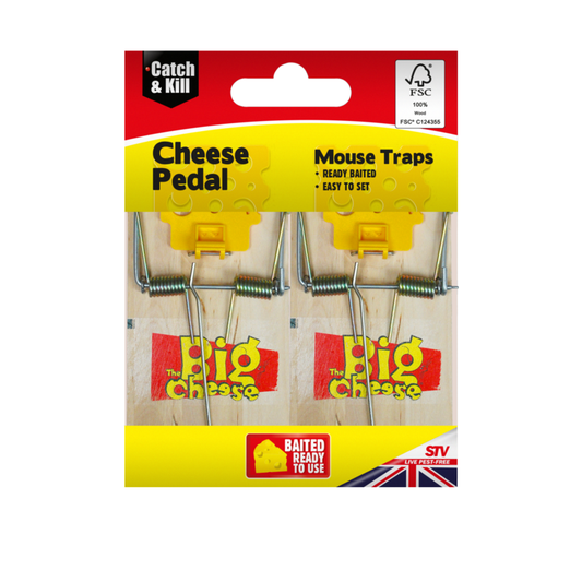 Cheese Pedal Mouse Traps